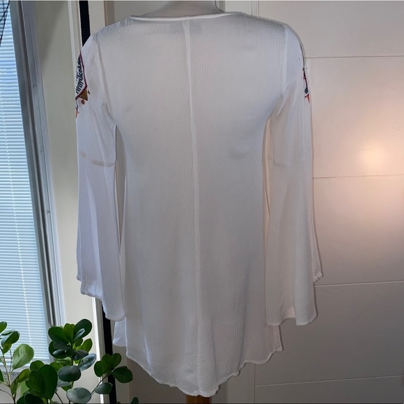 Lulu’s My Bell Loved Embroidered mini tunic dress - Picture 4 of 7